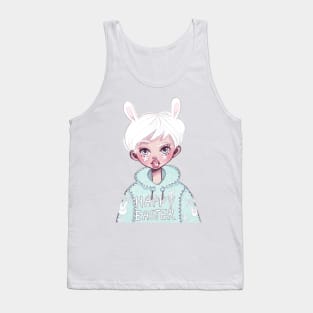 Easter Bunny Girl Tank Top